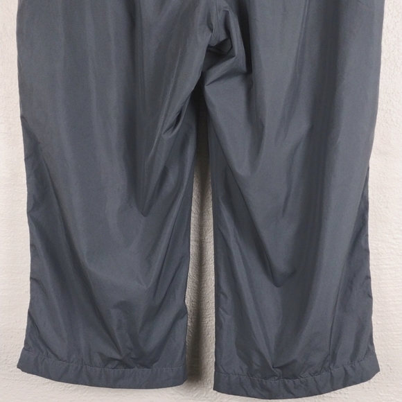 Nike Grey Polyester Mesh Lined Elastic Waist Pull On Mid Rise Athletic Capris - Picture 11 of 12